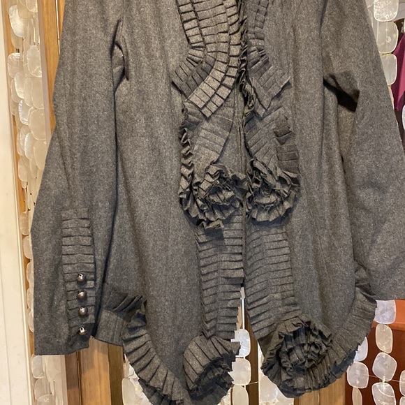 RYU JACKET Size L Wool & Polyester. NWT - Picture 7 of 15